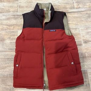 Men’s Patagonia Reversible Bivy Down Vest Small